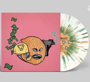 Mickey Diamond Big Ghost LTD Gucci Ghost II Tax Evasion Splatter Vinyl LP x/175 - Picture 1 of 1