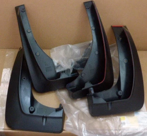 BMW Brand OEM F15 X5 2014-18 Mud Flap Kit Front & Rear For 20" & 21" Wheels New - Picture 1 of 1