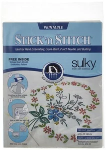 White Stick N Stitch Craft Kit for Hand Embroidery Cross Stitch Quilting - Picture 1 of 5