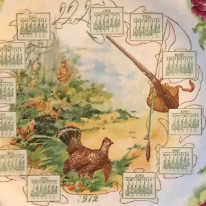 G. W. Reebe 1912 Werbekalenderteller - Cleveland, OH Türkei Jagd - Bild 1 von 8