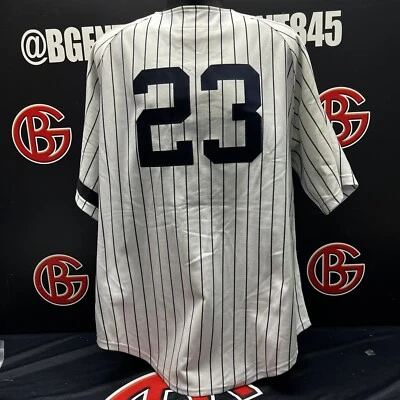 New York Yankees Don Mattingly Mitchell & Ness 1995 White MLB Authentic Jersey - Image 1 of 4