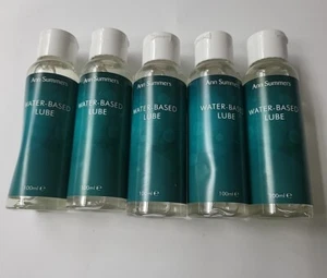 Ann Summers 5 X 100ml Water-Based Sex Lube Lubricant 500ml Sealed Anal Vaginal - Picture 1 of 1