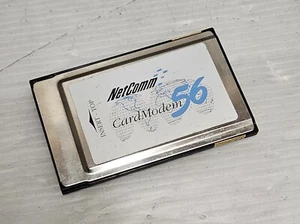 NetComm Card Modem 56K, CM3467, PCMCIA, For Vintage Laptops - Imagen 1 de 2