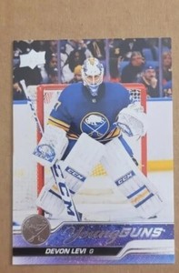 2023-24 Upper Deck Series 1 Devon Levi Young Guns Rookie Card #237 "Sabres" (RC)
