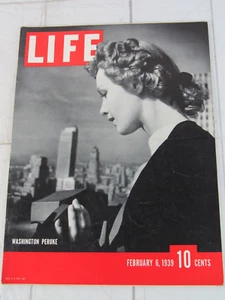 Life Magazine February 6, 1939 Washington Peruke - Imagen 1 de 7
