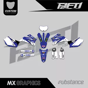 Mid Range Graphics Kit To Fit Yamaha WRF 250 2007 2008 2009 2010 2011 2012 2013 - Picture 1 of 4