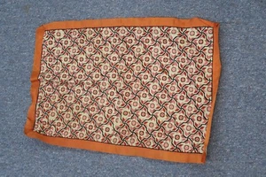 Antique Russian Peasant Folk Handmade Embroidery Cloth Dresser mat 14" x 21" - Picture 1 of 4