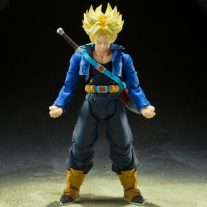 16CM Dragon Ball Trunks Super Saiyan Torankusu Assembly Anime Figure Action Toy