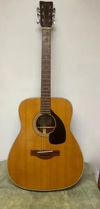 Rare 1966 Yamaha FG-180 light Green Label excellent & Case - Picture 1 of 19