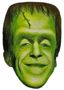 Herman Munster Of The Munsters Big Head Promo Shot - Calcomanía adhesiva para ventanas - Imagen 1 de 1