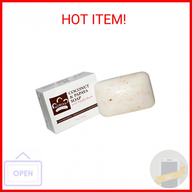 Nubian Heritage Soap Bar Coconut Papaya - Image 1 of 1