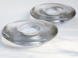 SET: 2 (!) Teelichthalter IITTALA " Nappi " DESIGN Markku SALO Windlichter - Bild 1 von 3