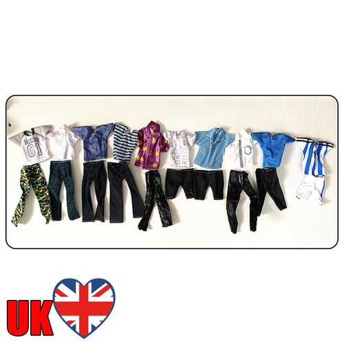 VETEMENTS Mix Bambola Giocattolo Mini Fidanzato Vestiti Casa delle Bambole Giocattolo Vestire Gioco Accessori