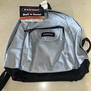 NEU Vintage Y2K Eastpak Sidekick Rucksack hellblau Büchertasche gepolsterter Rücken 1650 Cu In - Bild 1 von 13