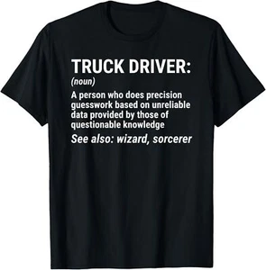 NEW LIMITED Truck Driver Definition Funny Trucker T-Shirt - Bild 1 von 3