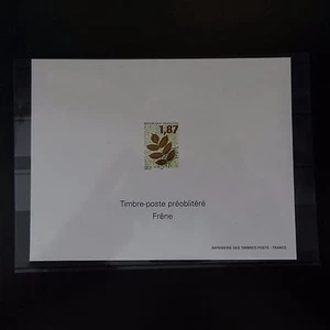 Preobliterated Block Gummed Proof No. 236 Ash Tree 1996 Non-Dentel Imperf - Picture 1 of 1