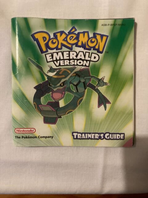 Official Nintendo Pokemon Emerald Player's Guide