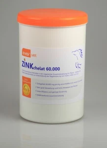 Zink Chelat für Pferde Zinkgehalt 60.000 mg/kg sehr effizient rein organisch 1kg - Bild 1 von 3