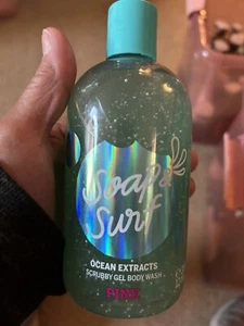 Pink Victoria's Secret Soap&Surf Ocean Extracts Scrubby Gel Body Wash. - Picture 1 of 2