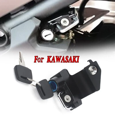 Motocicleta Para KAWASAKI NINJA 400/Z400 Casco Bloqueo 2 Llaves Antirrobo 2018-2020 Foto 1 de 4