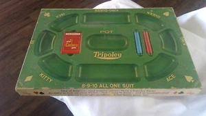 Vintage 1968 Cadaco Tripoley Board Game Special Edition No. 300 Michigan Rummy - Picture 1 of 10