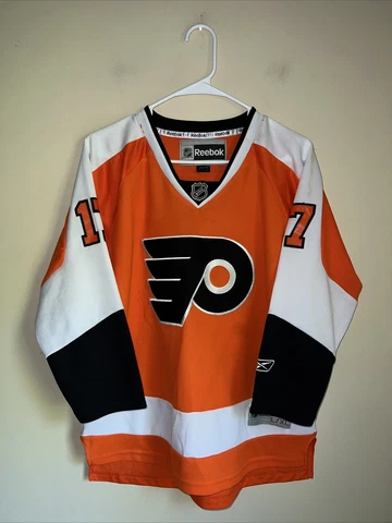 NHL Reebok Philadelphia Flyers Jeff Carter Youth Jersey Sz L/XL Cover