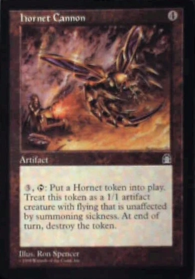 Hornet Cannon - Stronghold: #136, Magic: The Gathering Lp R99 - Image 1 of 1
