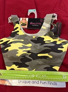 NWT, Women's  Bralette Bra, No Boundaries Bonded Scoop Bra, Small - Picture 1 of 4