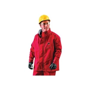 Ansell Sawyer-Tower CPC Gore Fabric Chemical Protective Jacket, Red, Small 8017 - Picture 1 of 5