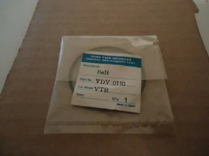 VINTAGE VIDEO TAPE RECORDER BELT VDV0110 FITS MODEL VTR - Picture 1 of 1