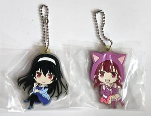 Saekano How to Raise a Boring Girlfriend Flat Petit Keychain Utaha Kasumigaoka - Picture 1 of 2