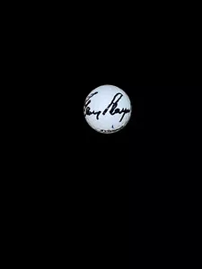 GARY PLAYER SIGNED HALL OF FAME GOLF BALL MASTERS BRITISH OPEN 9x Major Champ - Picture 1 of 2