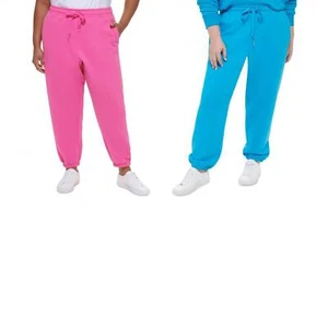 calvin Klein Performance Plus Size Fleece Drawstring Joggers PF2X6902 2X 3X - Picture 1 of 8