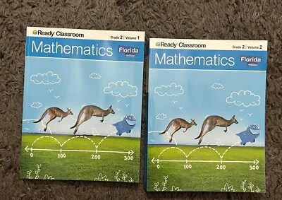 i-Ready Classroom Mathematics, Grade 2 Volumes 1 & 2 Set, Florida Edition 2020 - Image 1 of 2