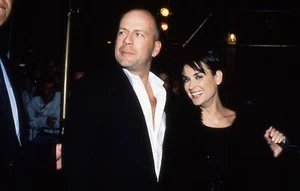 Demi Moore & Bruce Willis 35mm Colour Slide RS8 - Imagen 1 de 2