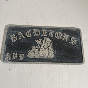 Bachelors San Fernando Valley Car Plaque For Car Club