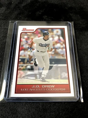 J.D. Drew 2006 Bowman White #119 #ed 020/120 - Image 1 of 2