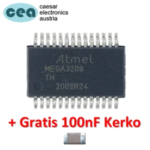 ATmega3208-XU ATmega 32KB 20MHz SSOP-28 85°C [1~100 Stück/piece] - Imagen 1 de 6