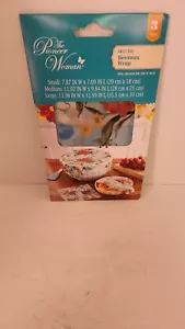 Brandneu Pioneer Frau süße Rose Bienenwachstuch 3er Pack! - Bild 1 von 5