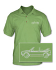 Golf Rabbit Cabriolet Convertible Adult Pique Polo Shirt - 10 Colors - German Ca