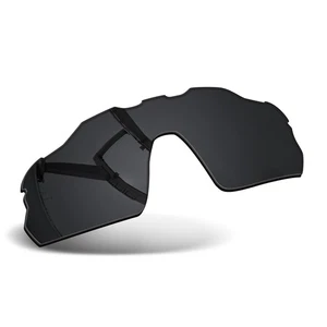 Black POLARIZED Replacement Lenses for Oakley Radar EV Pitch OO9211 Frame - Picture 1 of 2