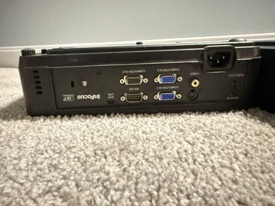 InFocus IN112a DLP Projector  6 Lamp Hours (NO POWER CORD/REMOTE) READ - Image 1 of 4