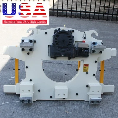 Acessório rotador de empilhadeira elétrica 5000 lb classe 2 e 3 para garfo de 60 polegadas EUA ESTOQUE - Imagem 1 de 4