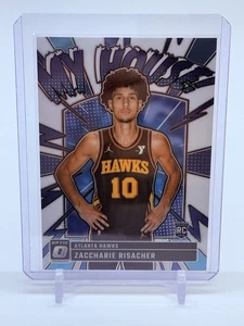 2024-25 Panini Donruss Optic Zaccharie Risacher #13 My House! Rookie RC Hawks - Picture 1 of 2