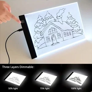 USB Sketching Copy Drawing Board LED Painting Board Art Supplies - Picture 1 of 20