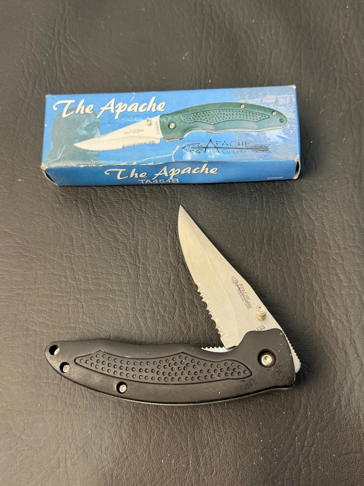 Cuchillo Plegable Apache Cutlery TA454B The Apache - 44 Foto 1 de 4