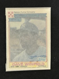 1984 Topps Ralston Purina Pack Winfield Top Rickey Henderson Back Showing *P99 - Picture 1 of 4