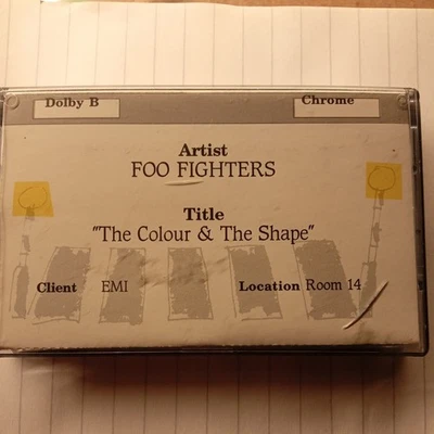 Foo Fighters Rare Advanced Promo Cassette. The Colour & The Shape.  - Bild 1 von 4