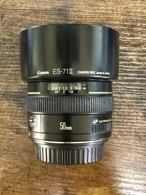 Lente Canon EF 50 mm f/1,4 USM Foto 1 de 4