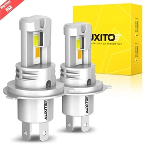 AUXITO H4 9003 80000LM Bombillas LED Faro Alto/Bajo 6500K Blanco 3000K Amarillo - Imagen 1 de 18